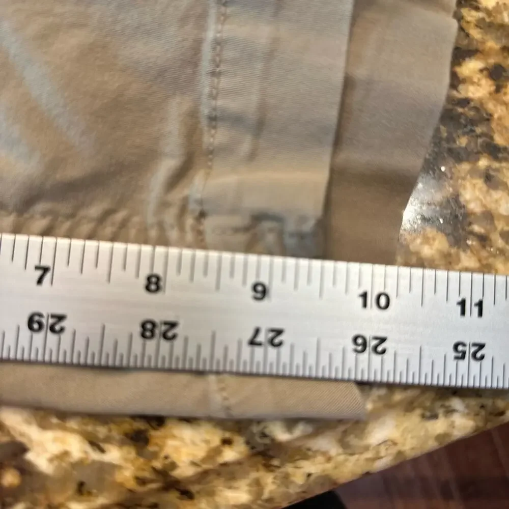 The North Face Mens 36 Regular Khaki Shorts Cotton Elastin